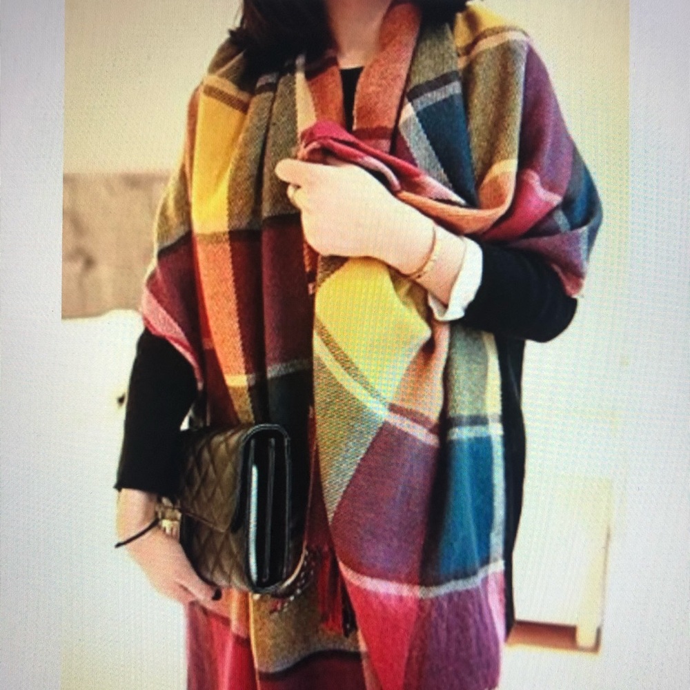 Plaid scarf 🧣